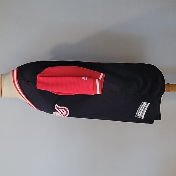 Atlanta Braves Ozzie Albies "Puchi" Majestic Jersey 2018 SZ M - Picture 3 of 8